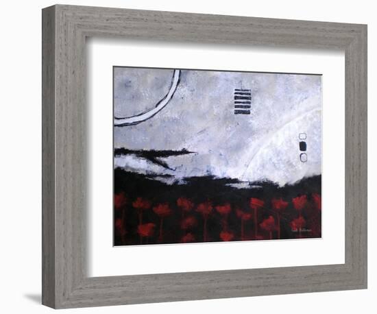 Scarlet Creation II-Herb Dickinson-Framed Photographic Print