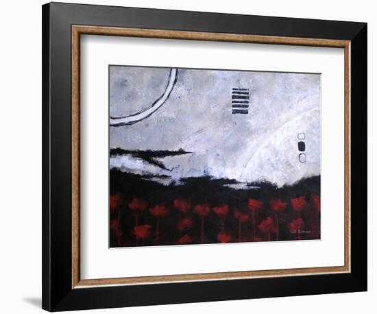 Scarlet Creation II-Herb Dickinson-Framed Photographic Print