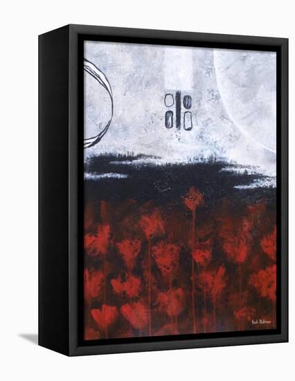 Scarlet Creation III-Herb Dickinson-Framed Premier Image Canvas