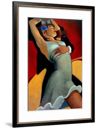 RETRO ART PRINT Harvest Moon by Bill Brauer
