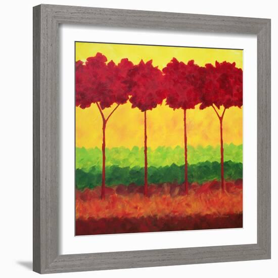 Scarlet Grove II-Herb Dickinson-Framed Photographic Print