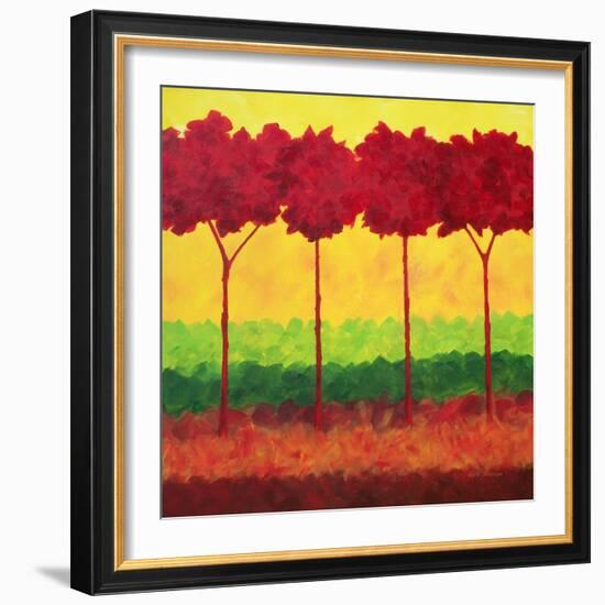 Scarlet Grove II-Herb Dickinson-Framed Photographic Print