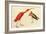 Scarlet Ibis-John James Audubon-Framed Art Print