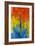 Scarlet Macaw Plumage-Tony Camacho-Framed Photographic Print