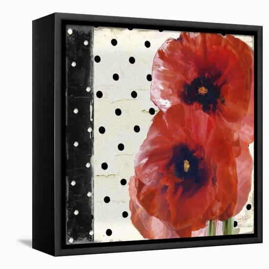 Scarlet Poppies I-Color Bakery-Framed Premier Image Canvas