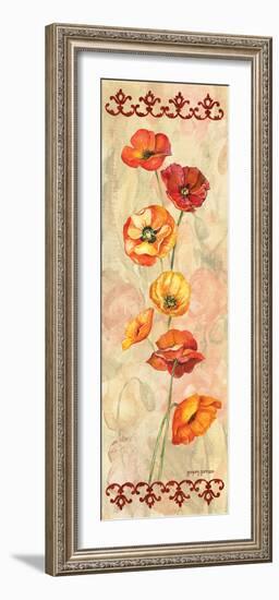 Scarlet Poppies II-Gregory Gorham-Framed Photographic Print