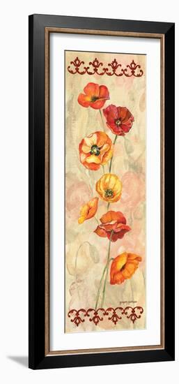 Scarlet Poppies II-Gregory Gorham-Framed Photographic Print
