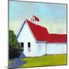 Scarlet Roof-Carol Young-Mounted Art Print