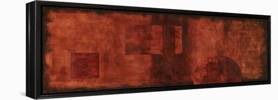 Scarlet Serendipity I-Nancy Slocum-Framed Stretched Canvas