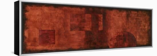 Scarlet Serendipity I-Nancy Slocum-Framed Stretched Canvas