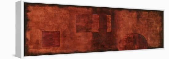 Scarlet Serendipity I-Nancy Slocum-Framed Stretched Canvas