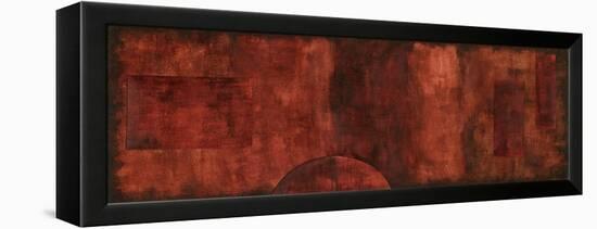 Scarlet Serendipity II-Nancy Slocum-Framed Stretched Canvas