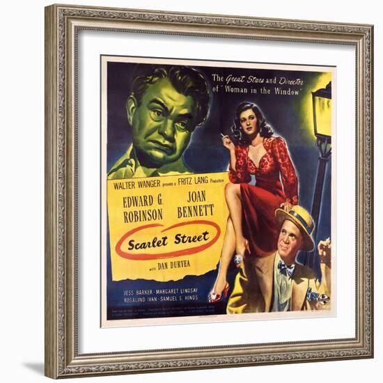 Scarlet Street, 1945-null-Framed Giclee Print