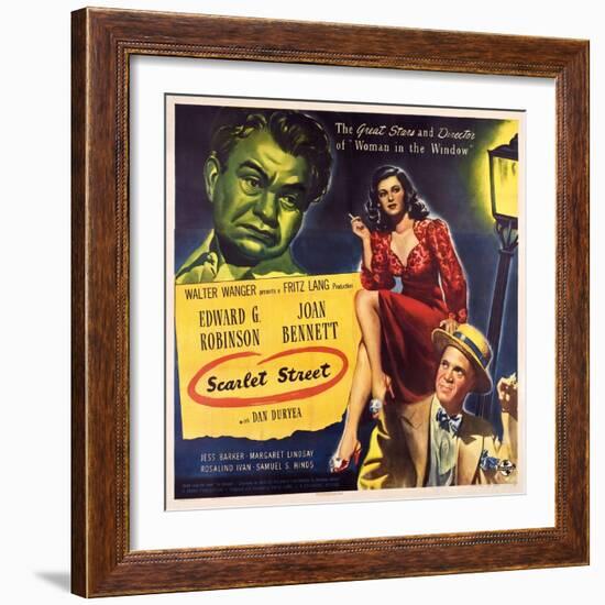 Scarlet Street, 1945-null-Framed Giclee Print