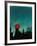 Scarlet Streetlight with Chrysler Building-Robert Cattan-Framed Photographic Print