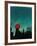 Scarlet Streetlight with Chrysler Building-Robert Cattan-Framed Photographic Print