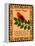 Scarlet Tanager Quilt-Mark Frost-Framed Premier Image Canvas