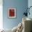 Scarlet Textile II-Norman Wyatt Jr.-Framed Art Print displayed on a wall