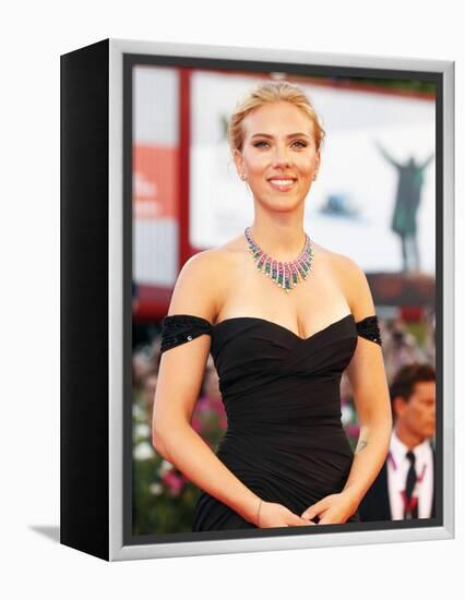 Scarlett Johansson-null-Framed Stretched Canvas