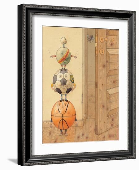 Scary Story, 2005-Kestutis Kasparavicius-Framed Giclee Print