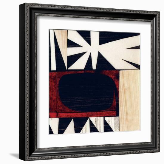 Scatter-Rex Ray-Framed Art Print