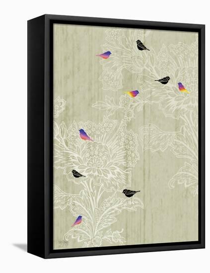 Scattered Birds-Bee Sturgis-Framed Stretched Canvas