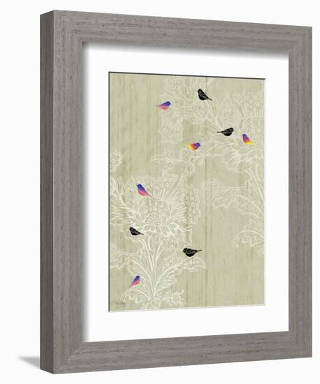 Scattered Birds-Bee Sturgis-Framed Art Print