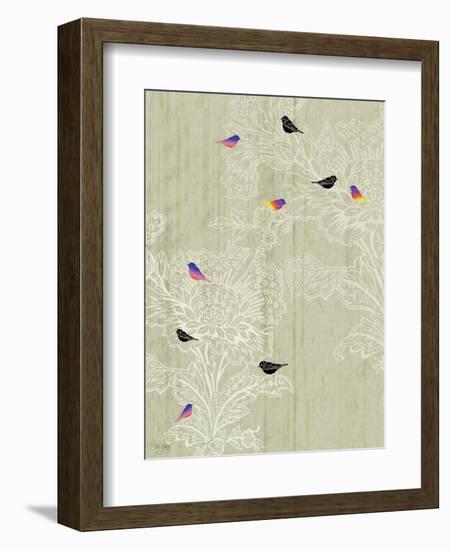 Scattered Birds-Bee Sturgis-Framed Art Print