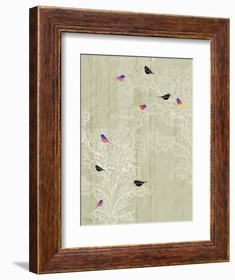 Scattered Birds-Bee Sturgis-Framed Art Print