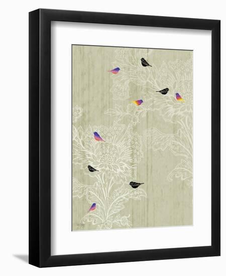 Scattered Birds-Bee Sturgis-Framed Art Print