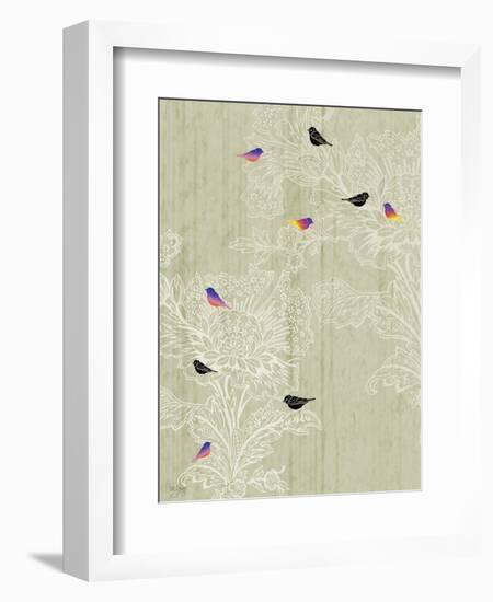 Scattered Birds-Bee Sturgis-Framed Art Print