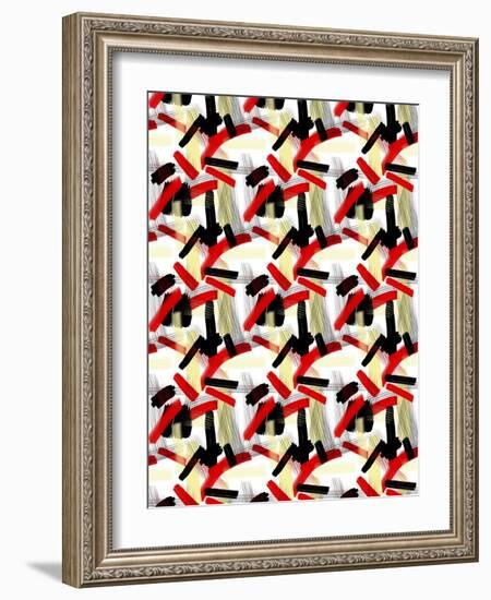 Scattered Brushes-Josefina Baumann-Framed Giclee Print