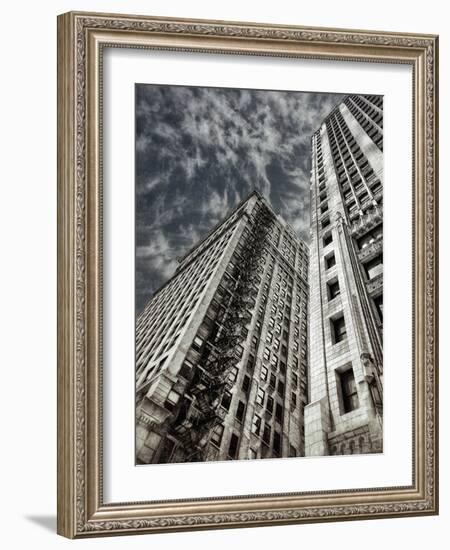 Scattered Clouds-Andrea Costantini-Framed Photographic Print