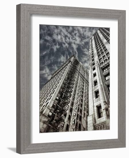 Scattered Clouds-Andrea Costantini-Framed Photographic Print