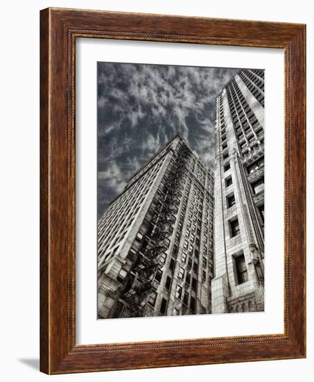 Scattered Clouds-Andrea Costantini-Framed Photographic Print