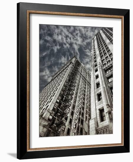 Scattered Clouds-Andrea Costantini-Framed Photographic Print