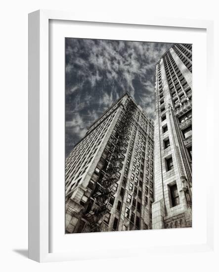 Scattered Clouds-Andrea Costantini-Framed Photographic Print