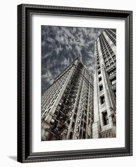 Scattered Clouds-Andrea Costantini-Framed Photographic Print