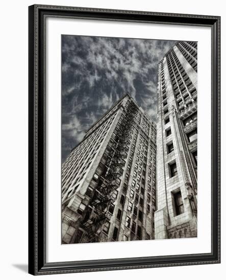 Scattered Clouds-Andrea Costantini-Framed Photographic Print