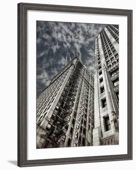 Scattered Clouds-Andrea Costantini-Framed Photographic Print