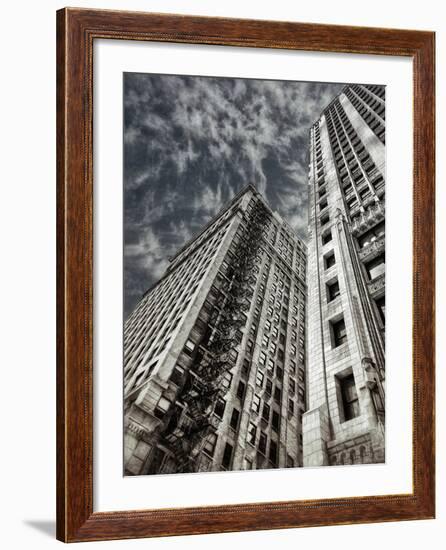 Scattered Clouds-Andrea Costantini-Framed Photographic Print