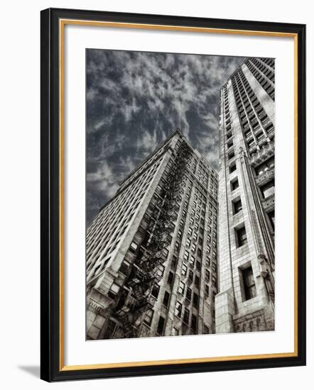 Scattered Clouds-Andrea Costantini-Framed Photographic Print