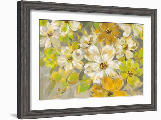 Scattered Spring Petals-Silvia Vassileva-Framed Art Print