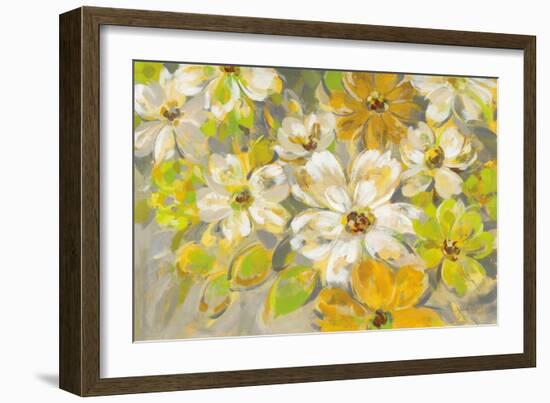 Scattered Spring Petals-Silvia Vassileva-Framed Art Print