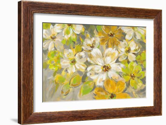 Scattered Spring Petals-Silvia Vassileva-Framed Art Print