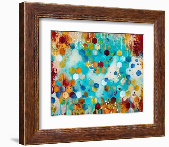 Scattered-Heather Noel Robinson-Framed Art Print