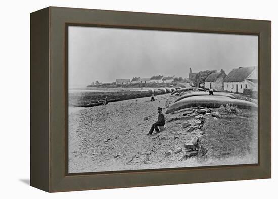 Scattery Island, Kilrush, County Clare, C.1890-Robert French-Framed Premier Image Canvas