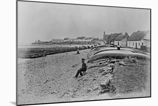 Scattery Island, Kilrush, County Clare, C.1890-Robert French-Mounted Giclee Print