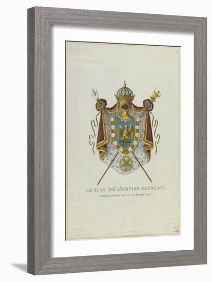 Sceau de l'Empire français-null-Framed Giclee Print