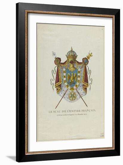 Sceau de l'Empire français-null-Framed Giclee Print